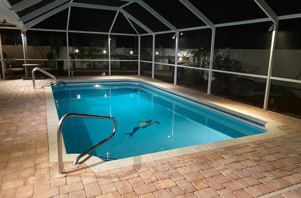 South Venice House | Venice villa with heated pool, lanai, near beach