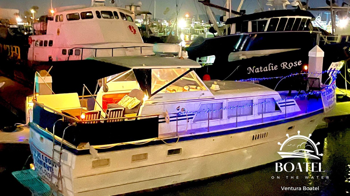 Ventura House | Ventura Boatel Stay on a boat in the best location in Ventura Harbor Great Views