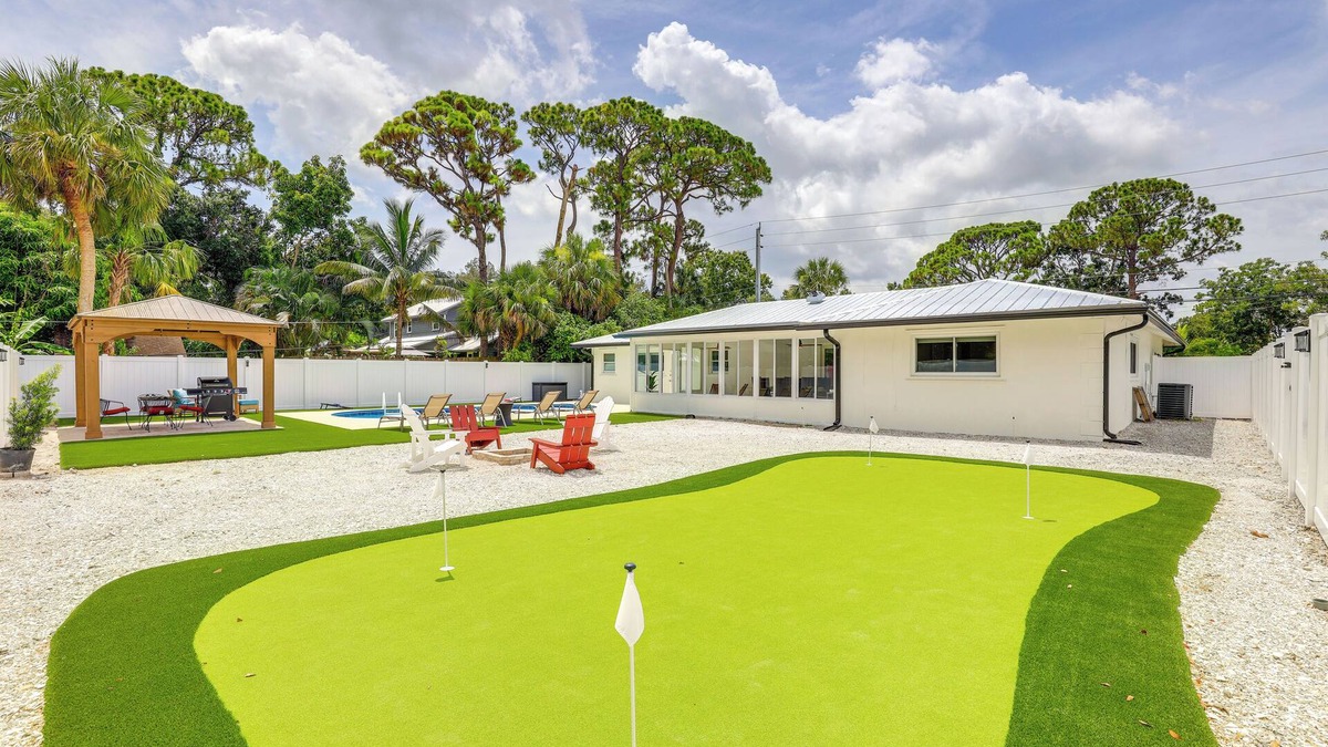 Vero Beach South House | Vero Beach Vacation Rental: Pool & Putting Green!