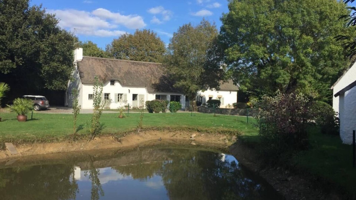 Saint-Andre-des-Eaux House | Very nice typical thatched cottage with 4 bedrooms and a dormitory 9 km from La Baule