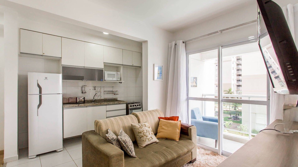 Sao Paulo Apartment | Very pleasant and practical equipped good location