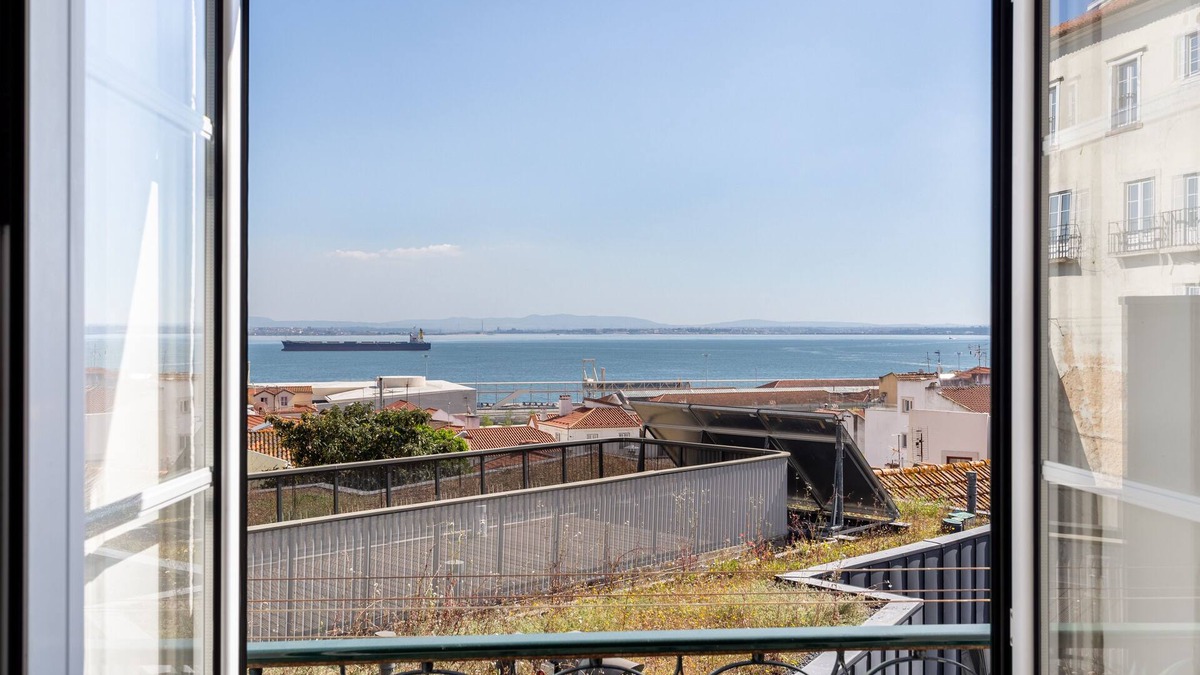 Santo Estevao Apartment | Very quiet and sunny with stunning views over Alfama roofs and Tagus river