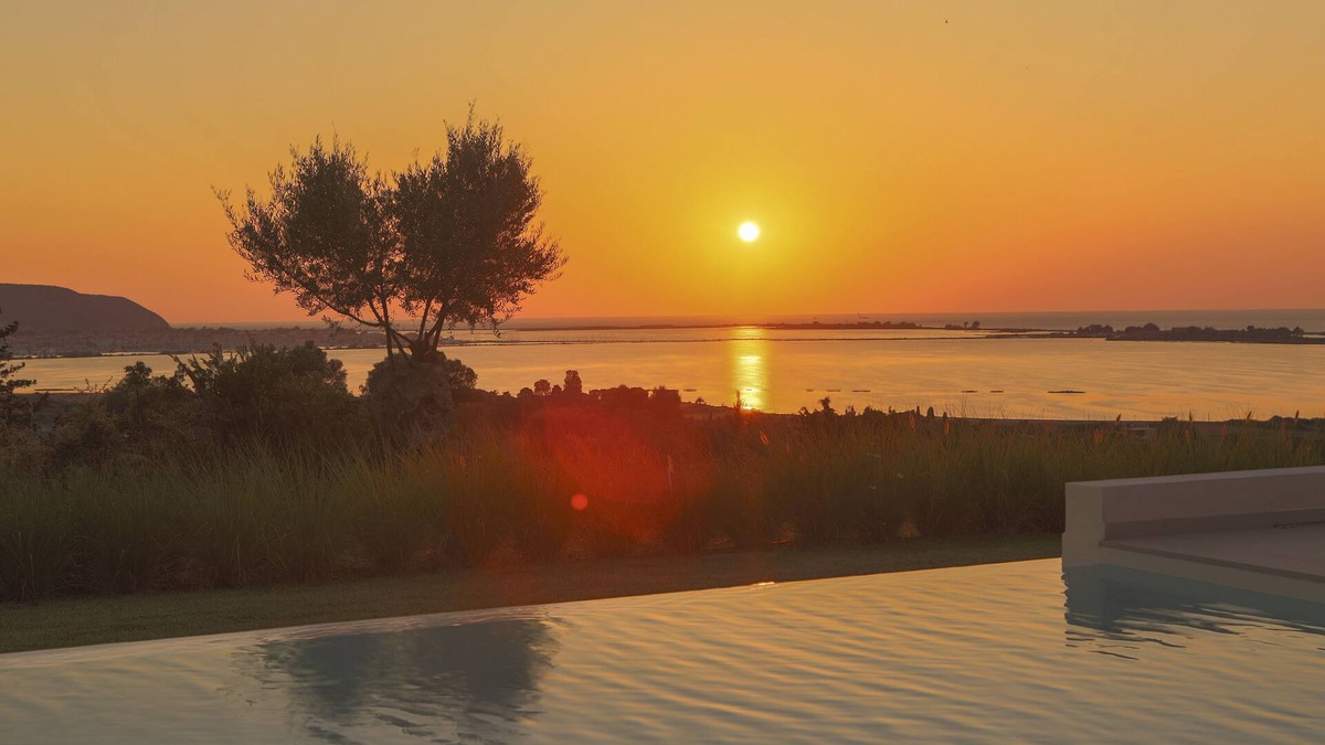 Spanokhorion Villa | VIENTO VILLAS 1 luxury villa majestic sunsets sea views near Lefkada town center