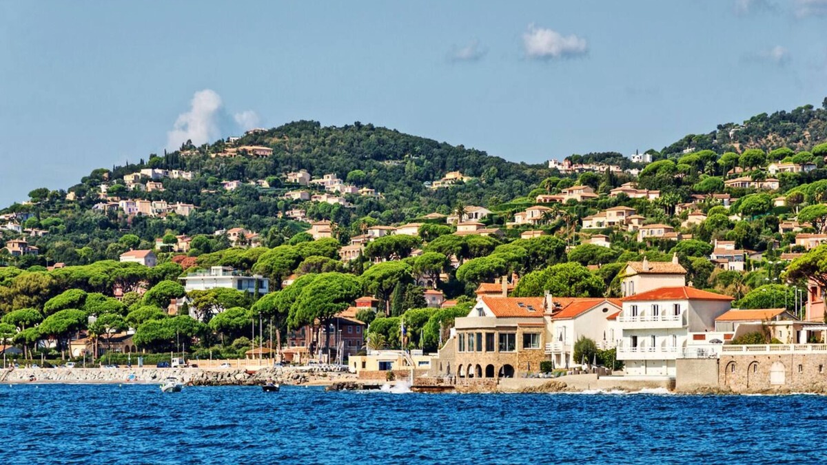 Sainte-Maxime Villa | VIEW OF HARBOUR OF STE MAXIME- A LUXURY VILLA WITH SPA & POOL