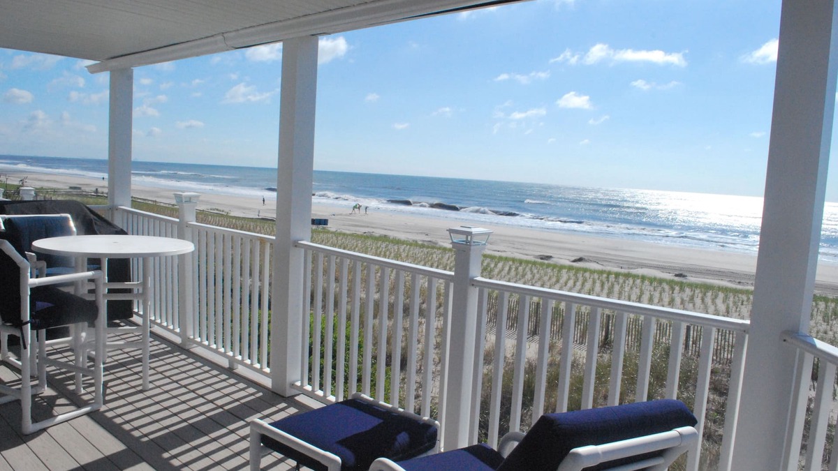 Townsend's Inlet House | Views! Family friendly oceanfront home with 180 degree ocean views.