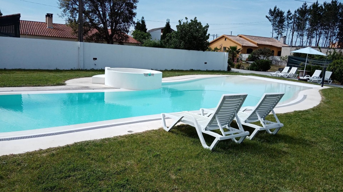 Ponte de Vagos Villa | Vila Rosa House, Wi-Fi, Parking, swimming pool