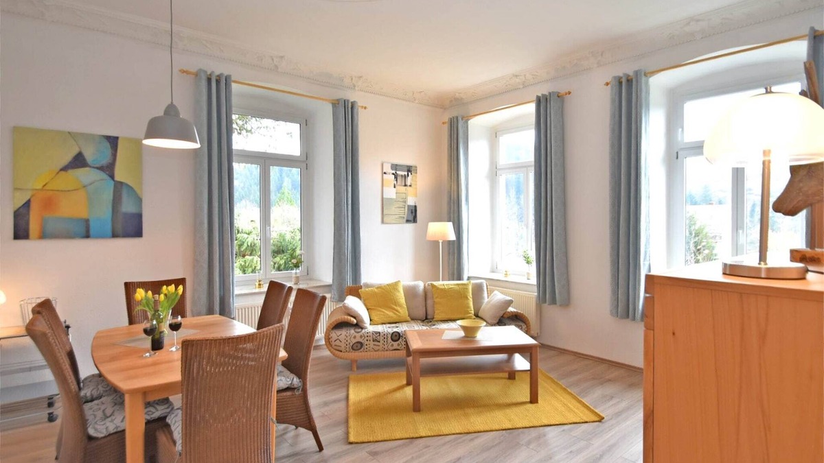 Grunhainichen Villa | Villa in Borstendorf nahe Erzgebirge