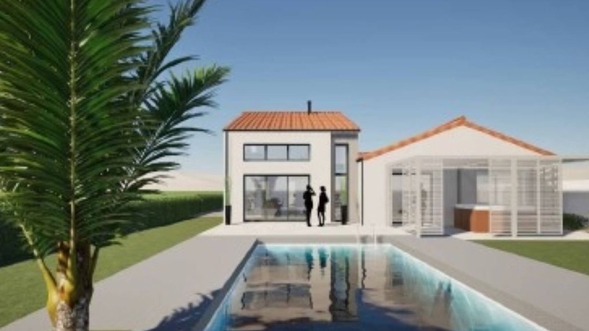 Saint-Vincent-sur-Jard Villa | Villa 10/12 p. SWIMMING POOL, SPA & PRIVATE SAUNA 2 kms from the beach, marshes, forests