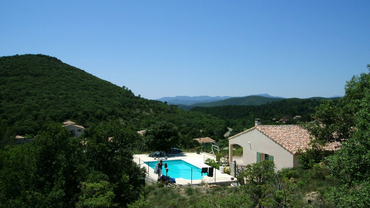 Saint-Jean-du-Pin Villa | Villa, 200m², 14/16 pers, near Anduze, swimming pool + small house T1 in addition