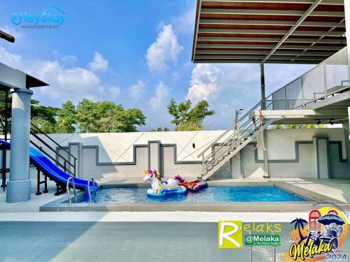 Malacca City House | Villa 20Pax4B3B PrivatePool/Karaok/Pooltable/BBQ