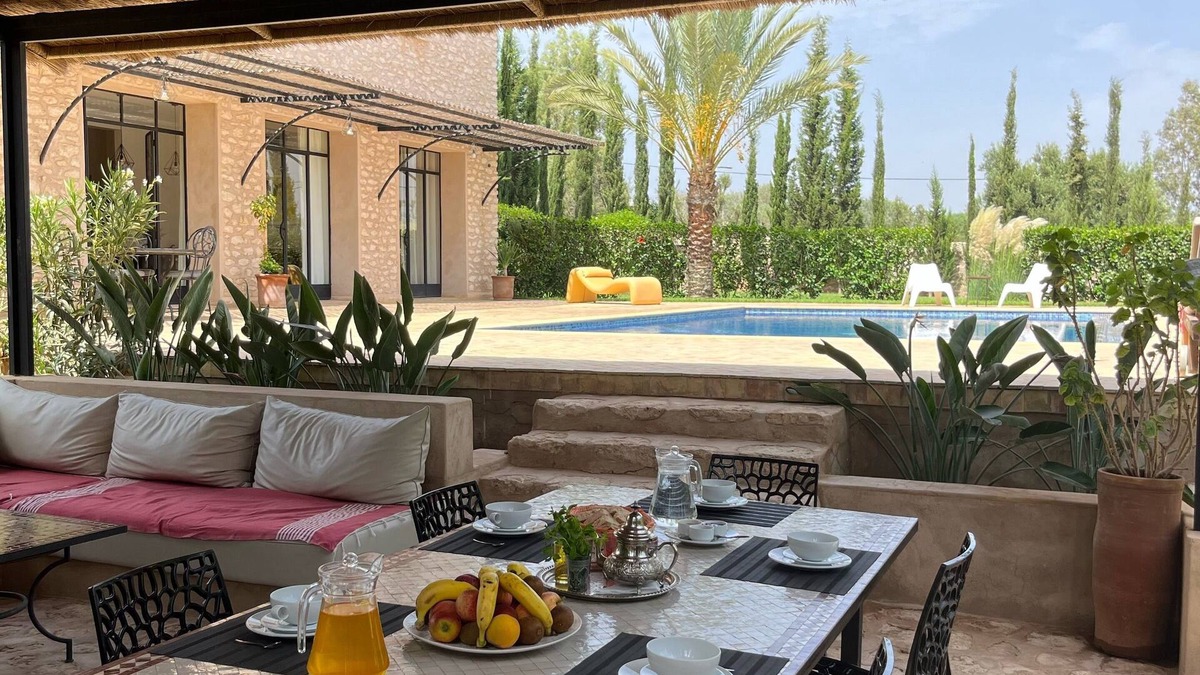 Ida Ougourd Villa | Villa 4 bedrooms heated pool house staff