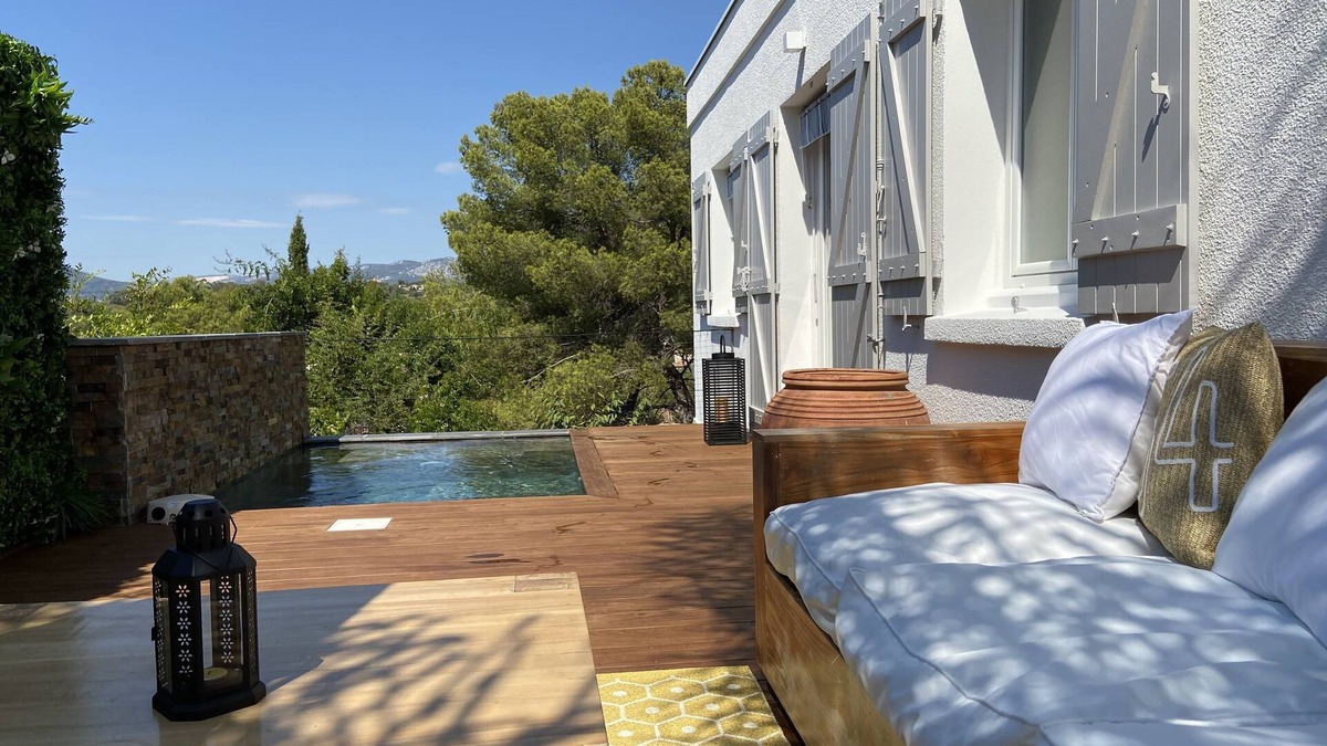 Le Pradet House | Villa 4 PAX With seaview and small swimmingpol