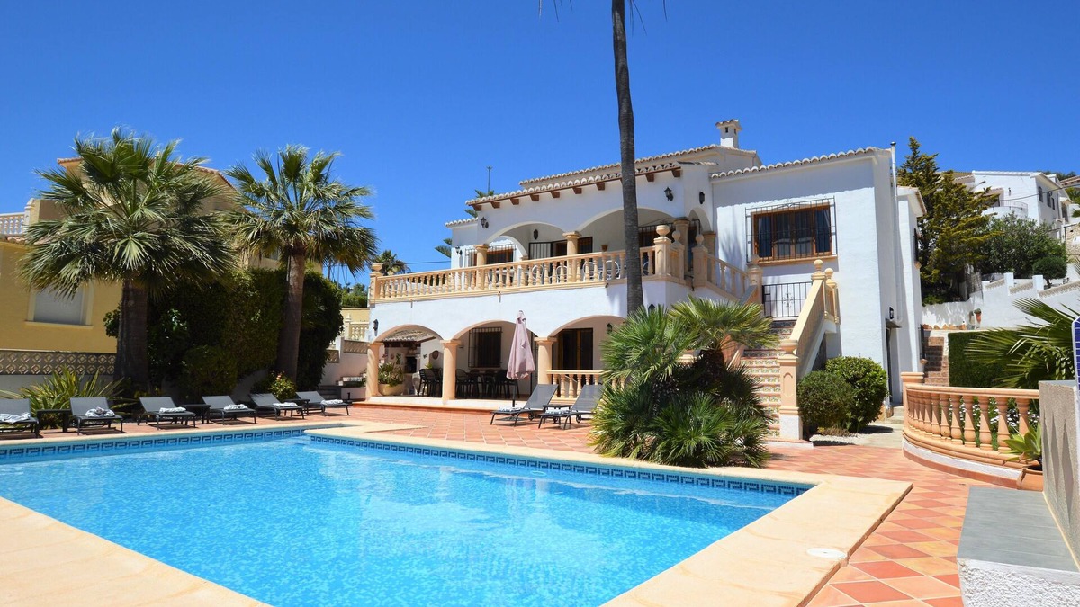 Benitachell Villa | Villa 5 bed. 10 pers./Private swimming pool/Sea view/Garden/Terrace/Wifi