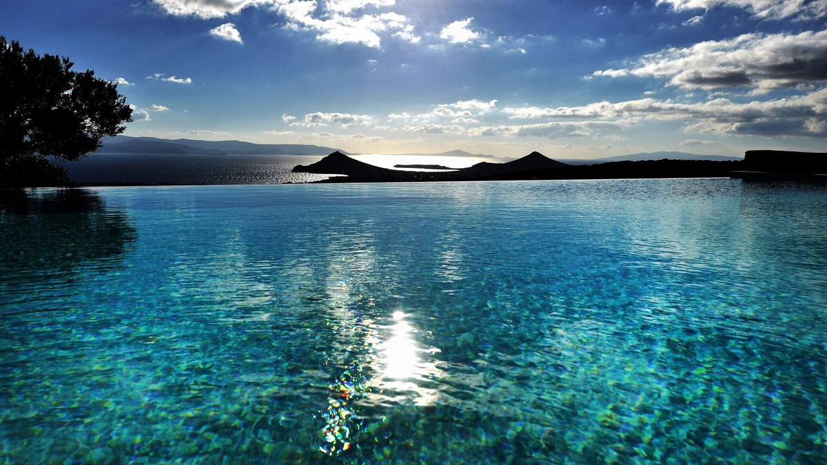 Paros Villa | Villa Acqua · Gorgeous pool villa, stunning sea vi