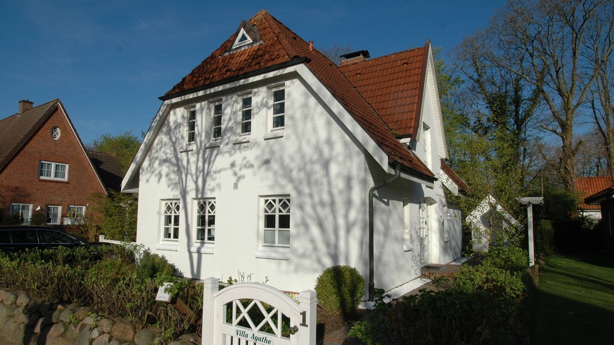 Wyk auf Foehr House | Villa Agathe on the south beach