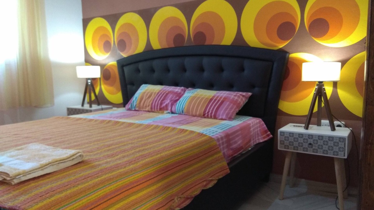 Emmanouil Pappas House | Villa Agnanti Apts · Retro LUX Double Space Suite for 4 guests