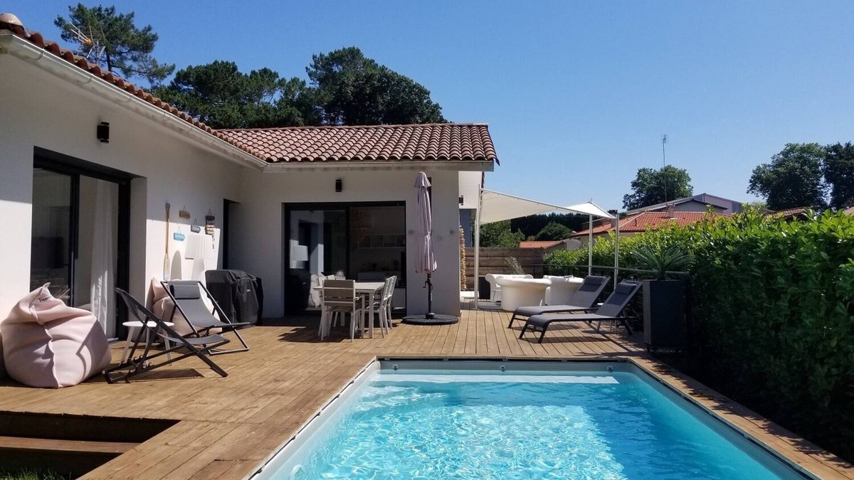 Saubion House | Villa air-conditioned Heated pool Fibre Ocean Hossegor Seignosse Capbreton