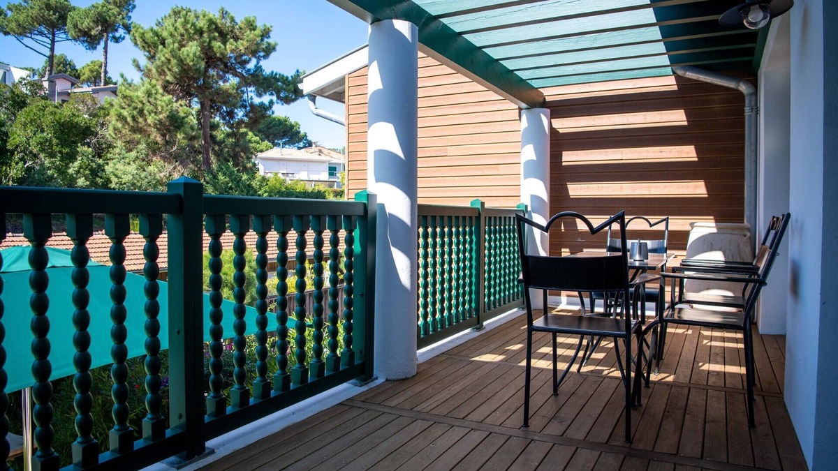 Le Canon Apartment | Villa Aitama T3 - with terrace or balcony view