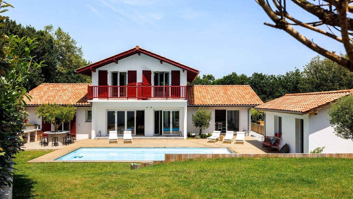 Arcangues Villa | Villa Alba - Villa au charme bohème