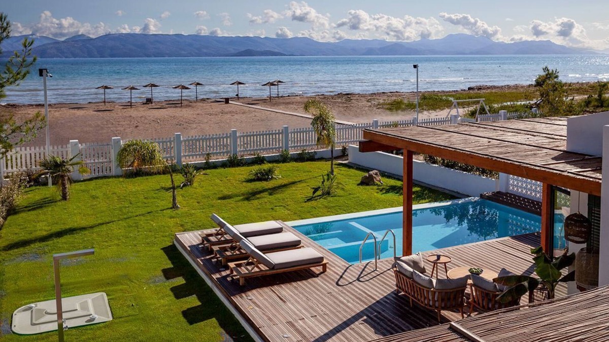 Lefkimmi Villa | Villa Ammos - Two Bedroom Villa, Sleeps 6