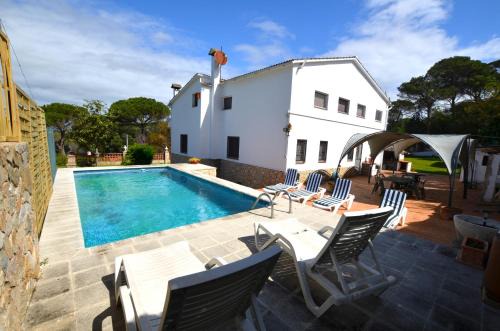 Terrafortuna House | Villa Anna 10 people private pool 10 kms Lloret
