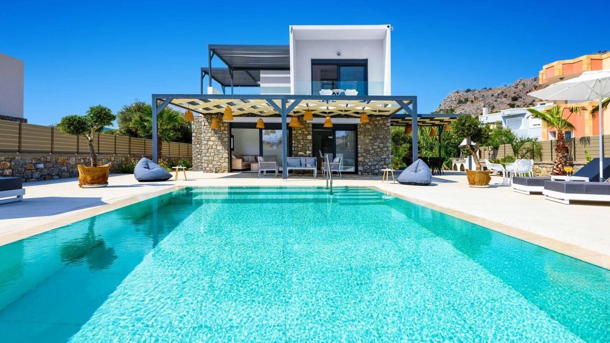Kiotari Villa | Villa Apollon Lindian Palm by Villa Plus