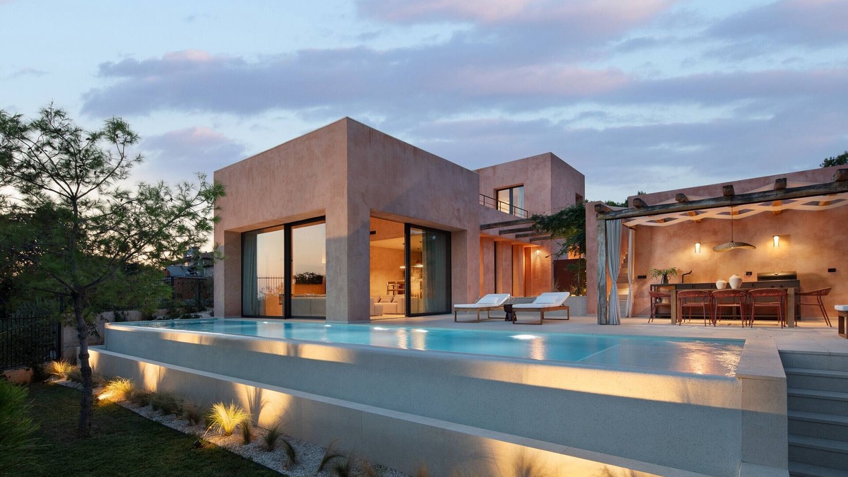 Kanfanar Villa | Villa Arcobaleno for 10 people near Rovinj with 56 m2 heated infinity pool