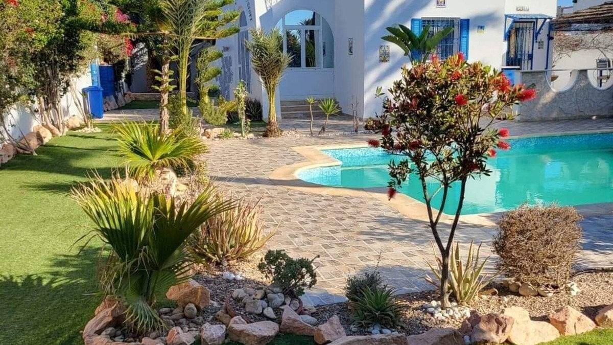 Aghir Villa | Villa AU JARDIN D'AGHIR, private pool, not overlooked, 300 m from the beach