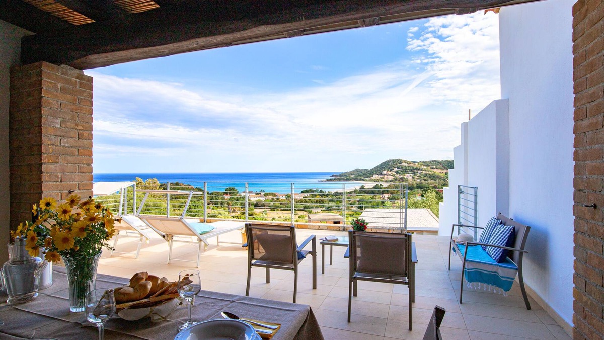 Tertenia Villa | Villa Aura - Stunning villa with panoramic views of Foxi Manna Bay