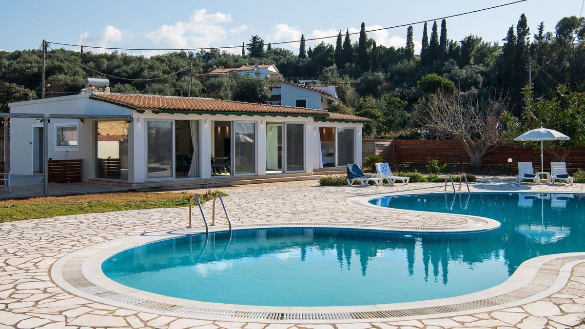 Agios Spyridon Corfu Villa | Villa Aurora Blue - Vacation villa in Corfu
