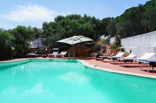 Porto Istana Villa | Villa Azzurra , piscina, parcheggio e vista mare