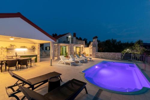 Vela Luka Villa | Villa Barbara - Olive Paradise, with chlorine-free pool