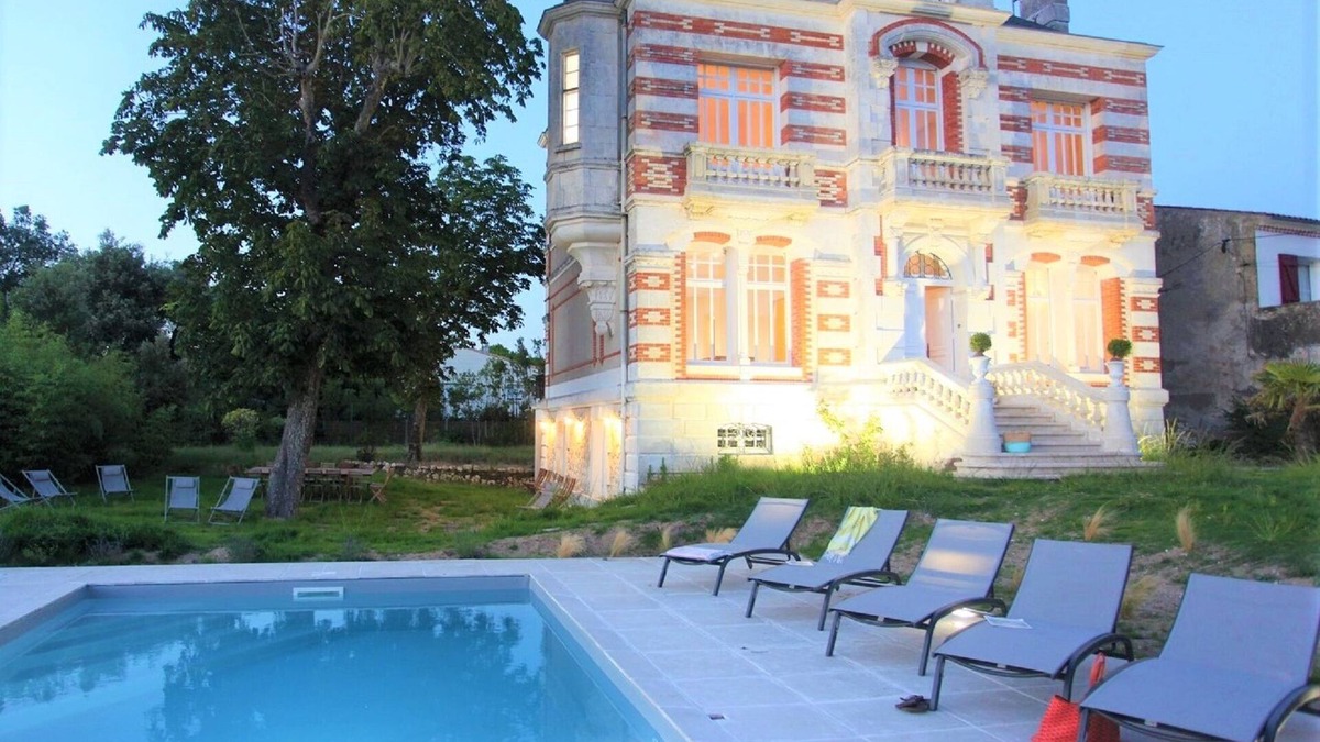 Pontaillac Villa | Villa Bord de Mer, 200m Plage, 10 Chambres
