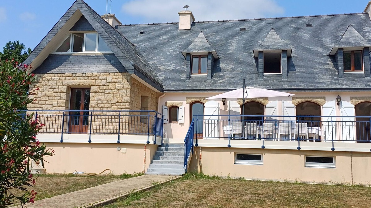 Moelan-sur-Mer Villa | Villa Bretonne Bord de mer Port de Merrien