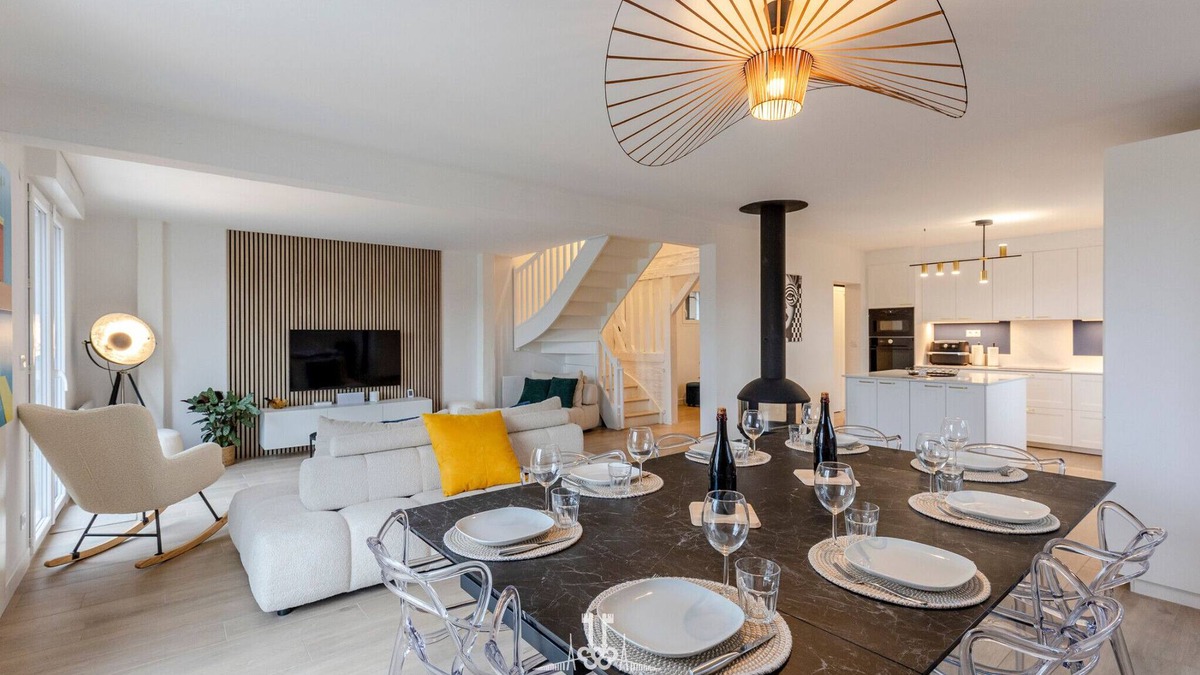 Gonneville-sur-Honfleur Villa | Villa Canet - Jacuzzi - Fireplace - Sauna, EV 10P