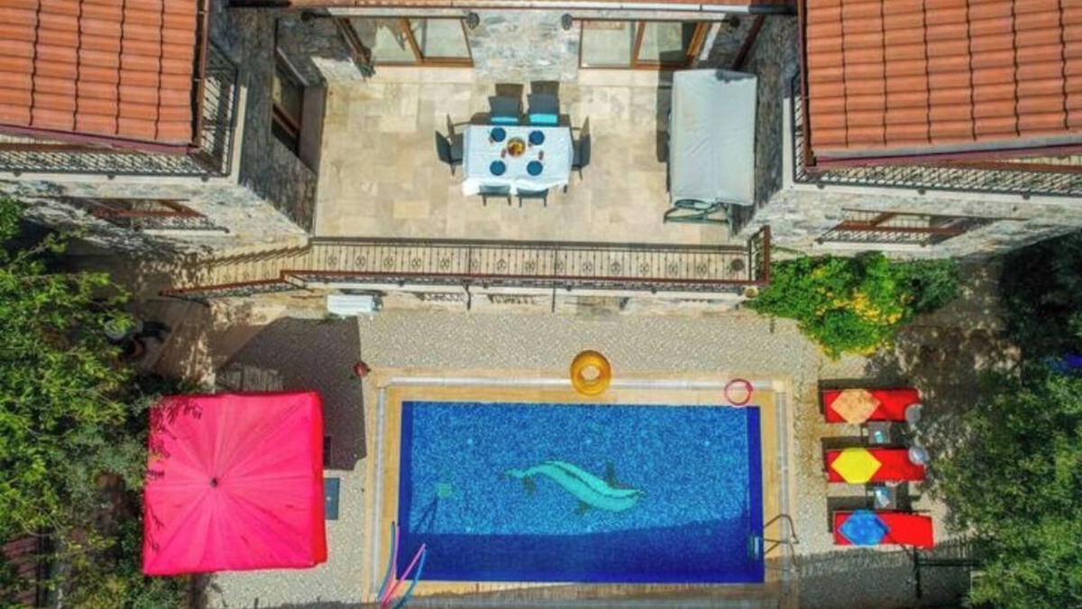 Fethiye Apartment | Villa Candy Stone, 8 Person Private Pool Villa