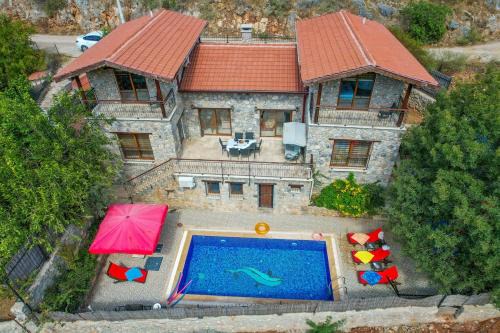 Fethiye Apartment | Villa Candy Stone, Private Pool Villa for 8 People