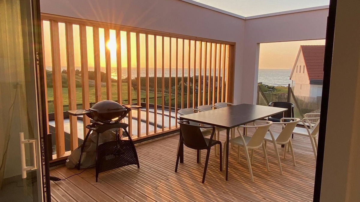 Bleriot-Plage Apartment | Villa Cap Blanc-Nez - Sea View - 2min walk from the beach