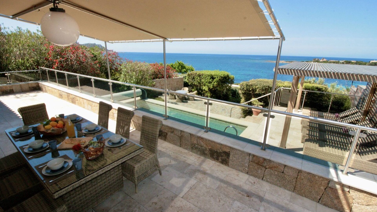 Tizzano Villa | Villa Caseddu sea view with swimming pool and private garden all comforts