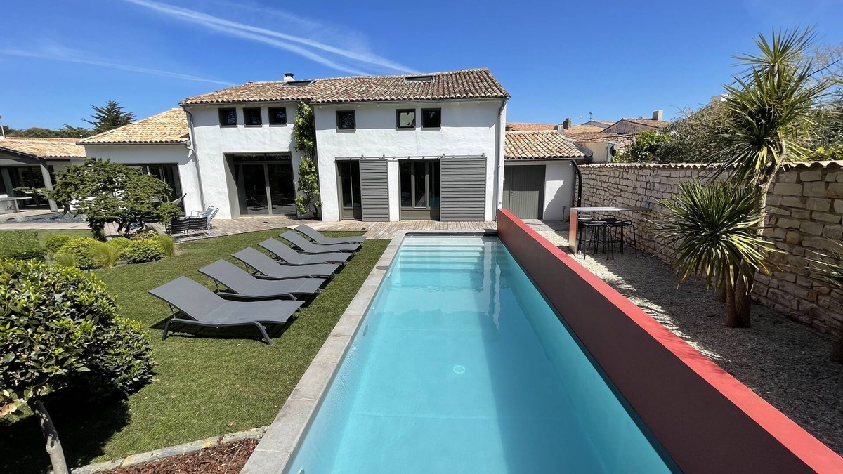 Le Bois-Plage-en-Re House | Villa Caumartin, heated pool from April to All Saints' Day vacations