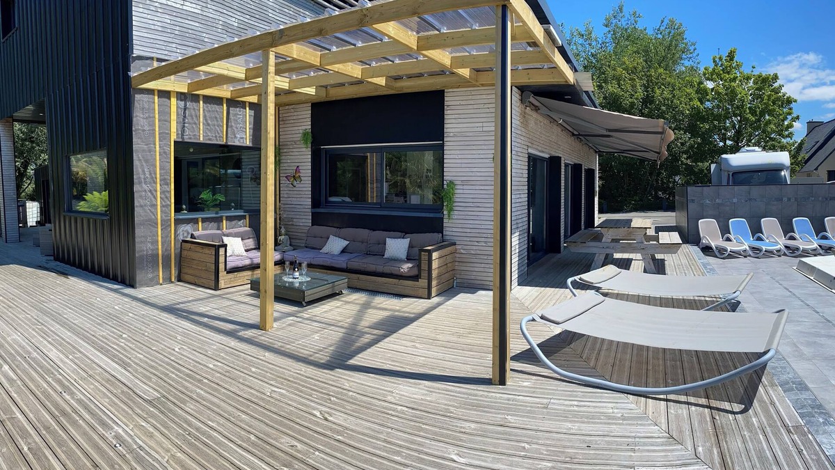 Kerlouet Villa | Villa Chantalain, Haut Standing ,3 mn de la mer ,spa, Petits Oiseaux et Nature