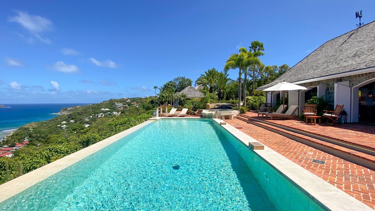 Anse de Lorient Villa | Villa Chanticleer | Ocean View - Located in Wonderful Lorient Beach with Private Pool
