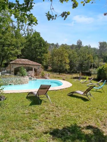 Montferrat Villa | Villa charmante avec piscine privée à Montferrat - 125 m²