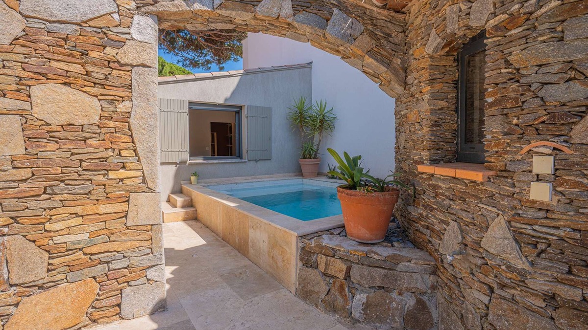 La Capte House | Villa climatisée pour 10 personnes avec piscine à Hyères-La Capte