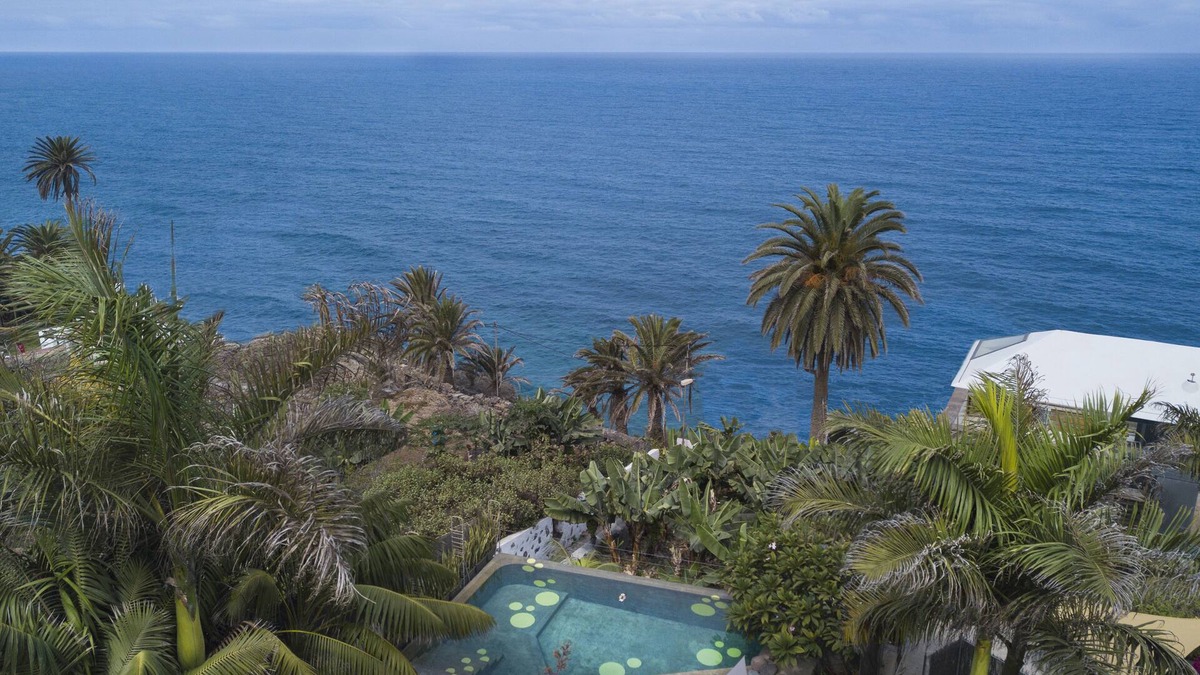 Las Aguas Villa | Villa con Piscina en Primera Linea de Costa finca Ecologica