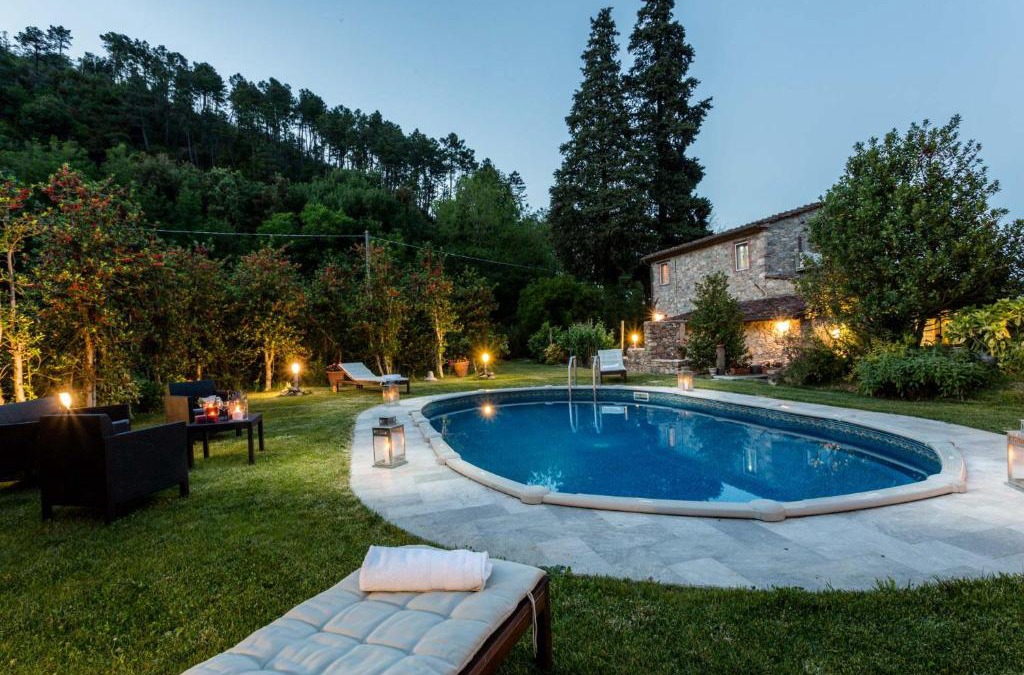 Pieve di Compito Villa | Villa Coccinelle, A secret sweet idyllic retreat for 2 couples with private pool & air conditioning