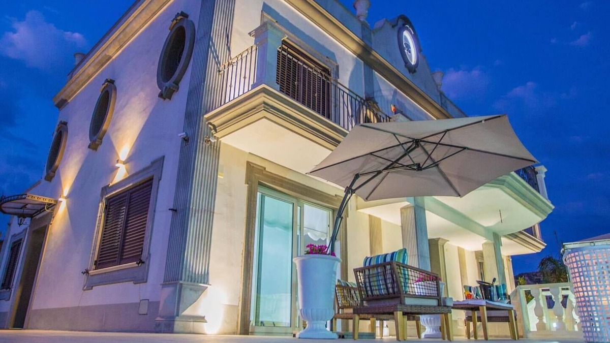 Palma di Montechiaro Villa | Villa Corbera Palmaris Luxury with pool, and Sea view terrace
