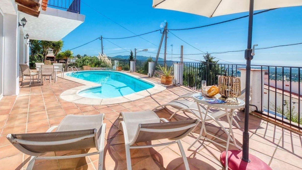Lloret Blau Villa | Villa "Costacabana - Sofia" with Sea View, Private Pool & Wi-Fi
