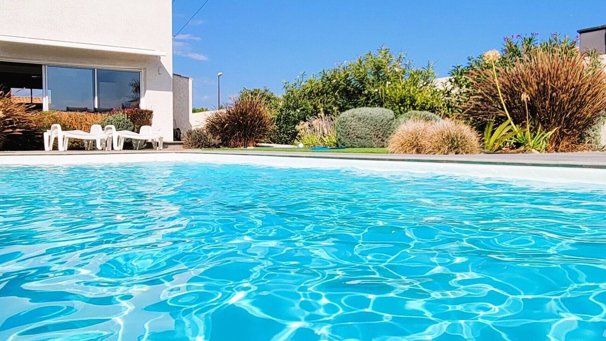 La Palme Villa | Villa Cycas - Private heated pool - Air conditioning - Solarium - Small sea view - WiFi