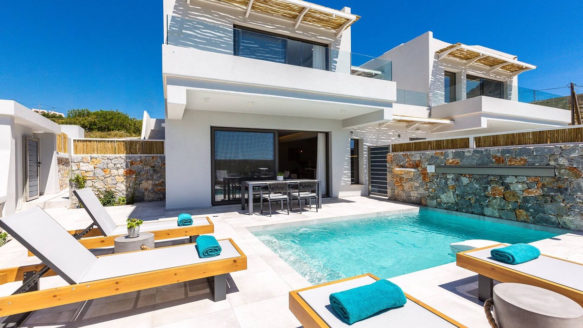 Plakias Villa | Villa Daphne- Naiades Plakias/2 bedrooms, luxury, beachfront